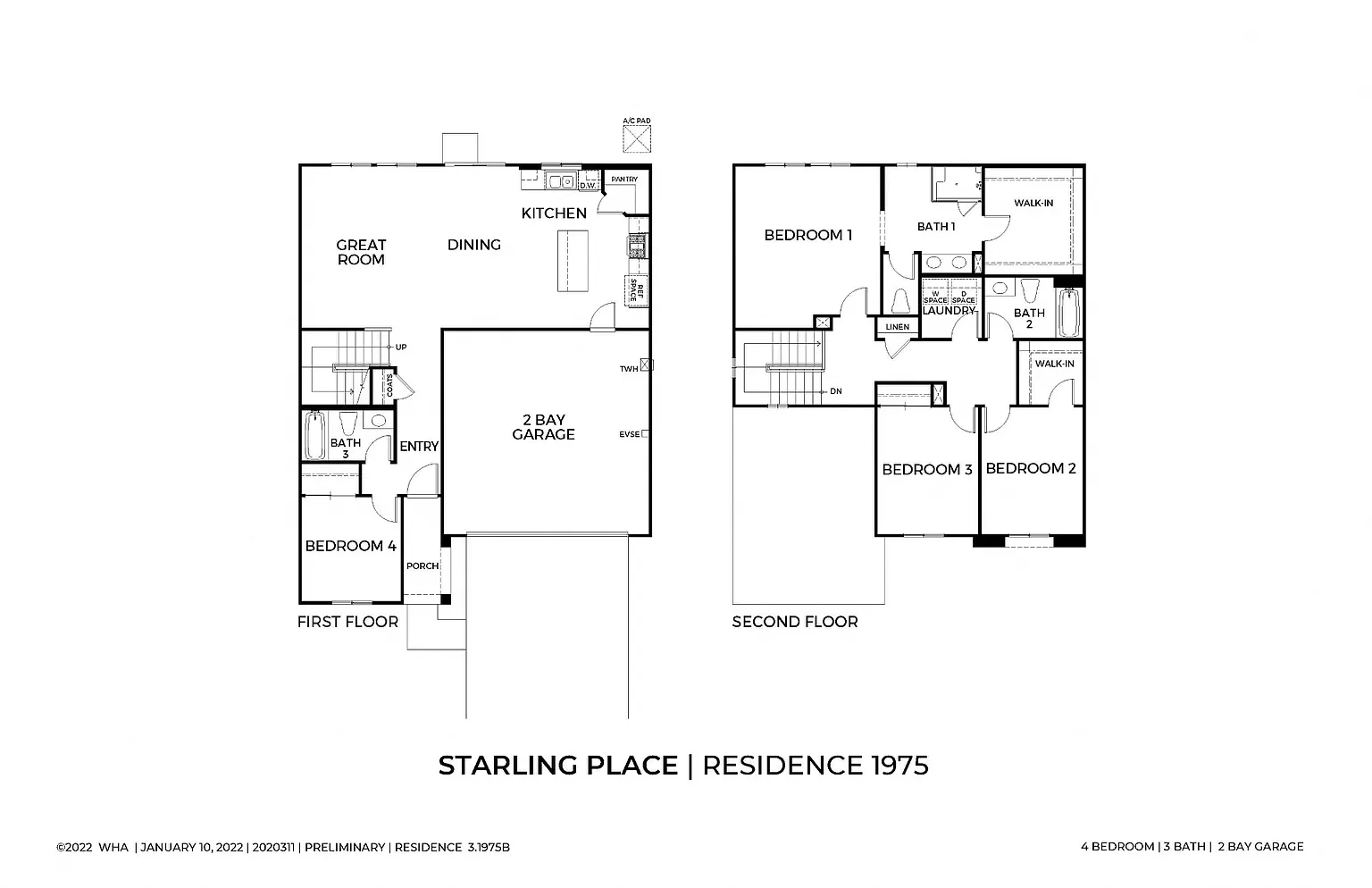 Maple at Starling Place – Floor plan