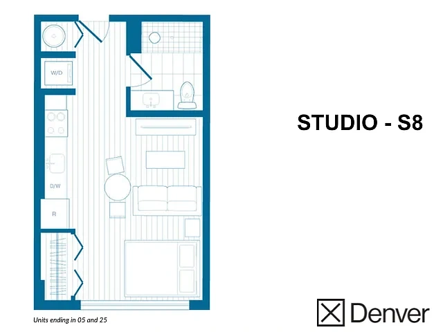 X Denver – Floor plan