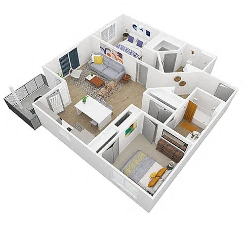 Harmony 3900 – Floor plan