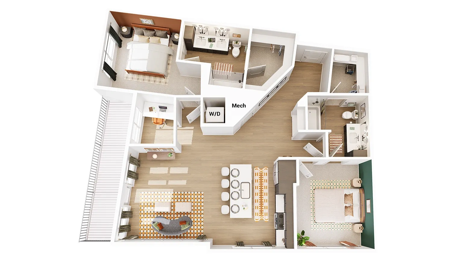 Ellison Museum District – Floor plan