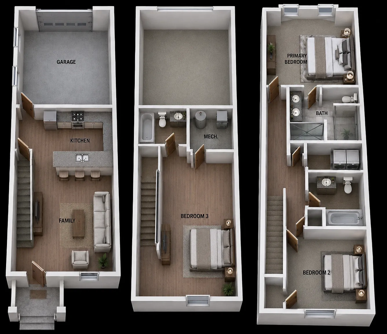 Gabler's Grove Townhomes – Floor plan