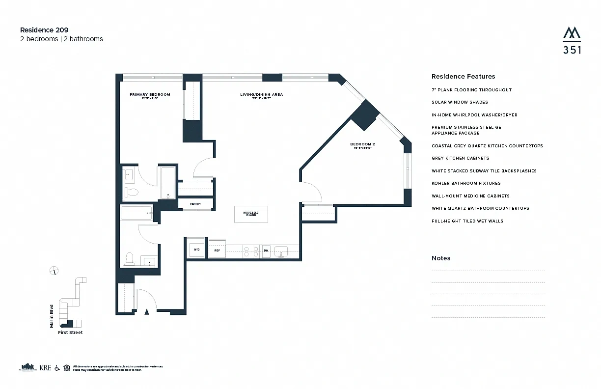 351 Marin – Floor plan
