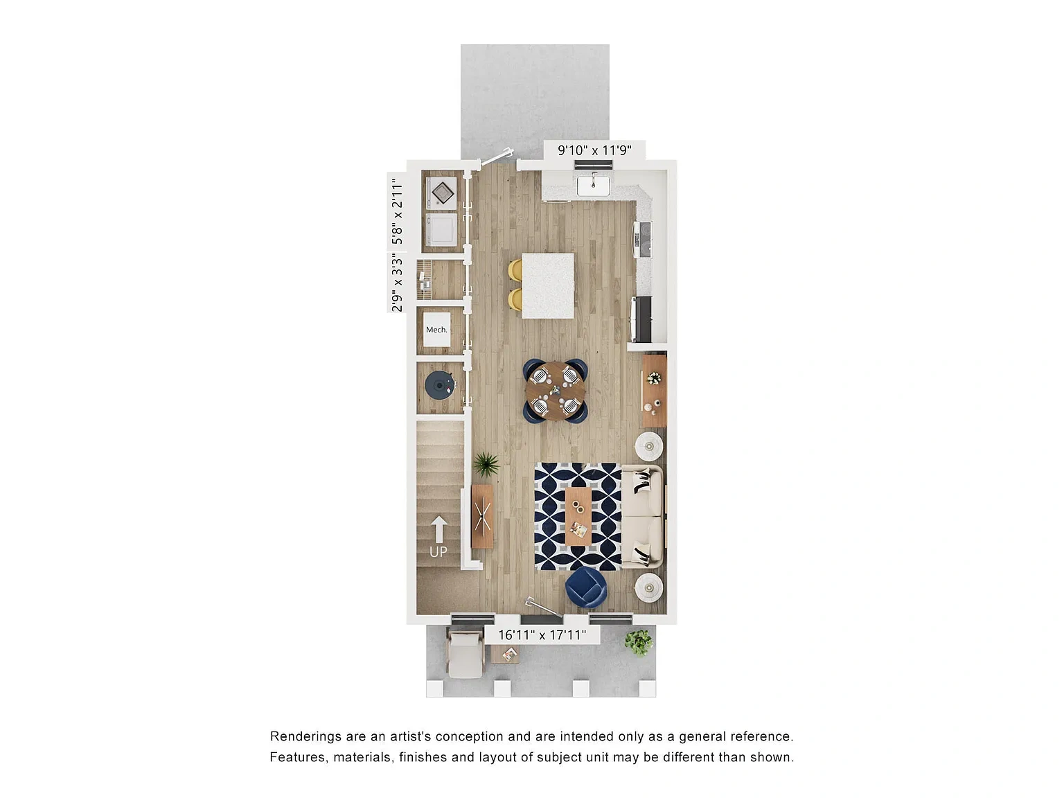Hamlet at Avalon Park – Floor plan