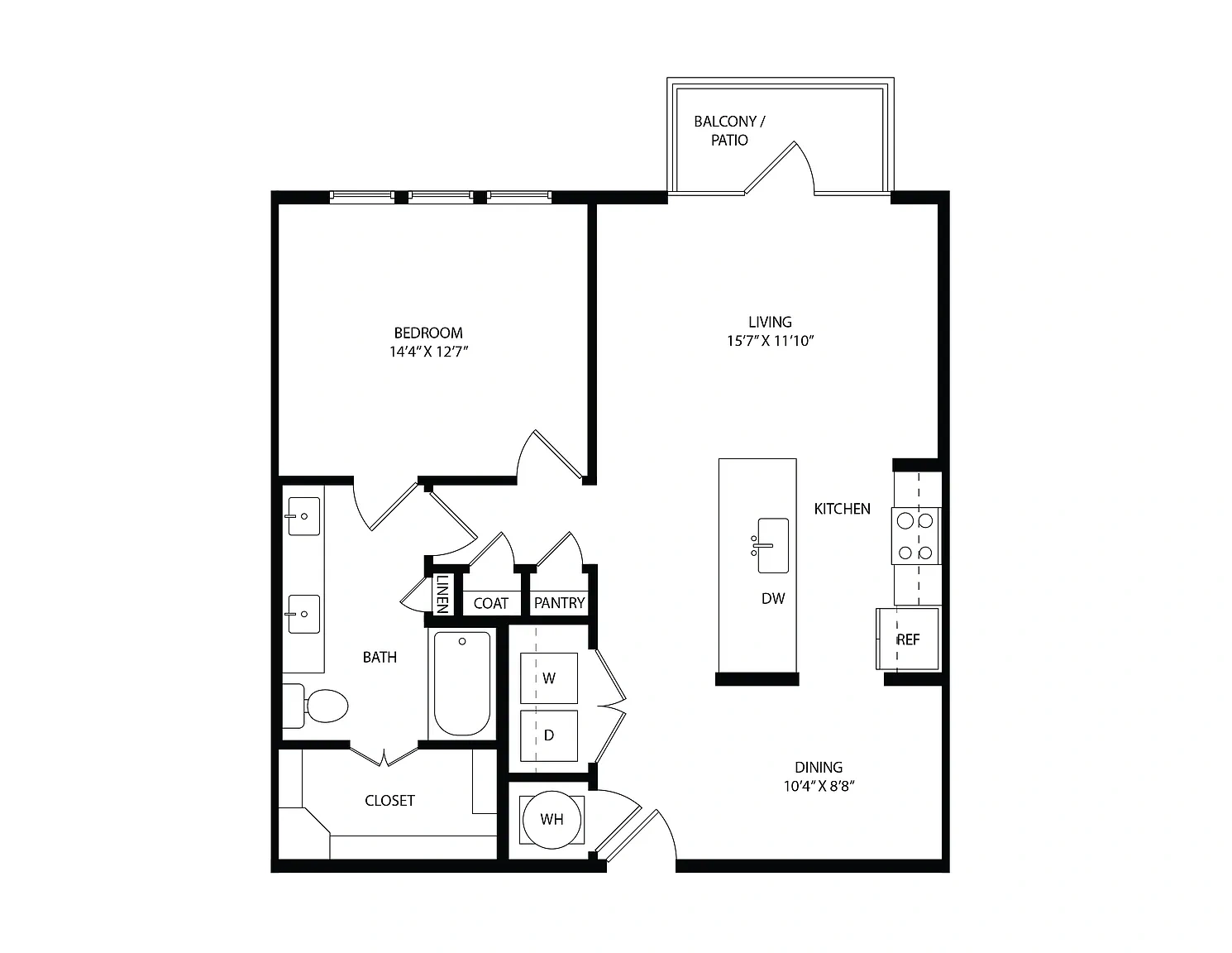 Jefferson Merritt Park – Floor plan