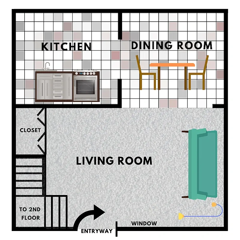 Cornerstone Townhomes – Floor plan