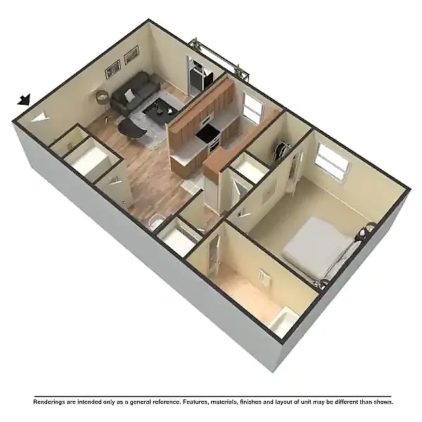 Oakwood Apartments – Floor plan