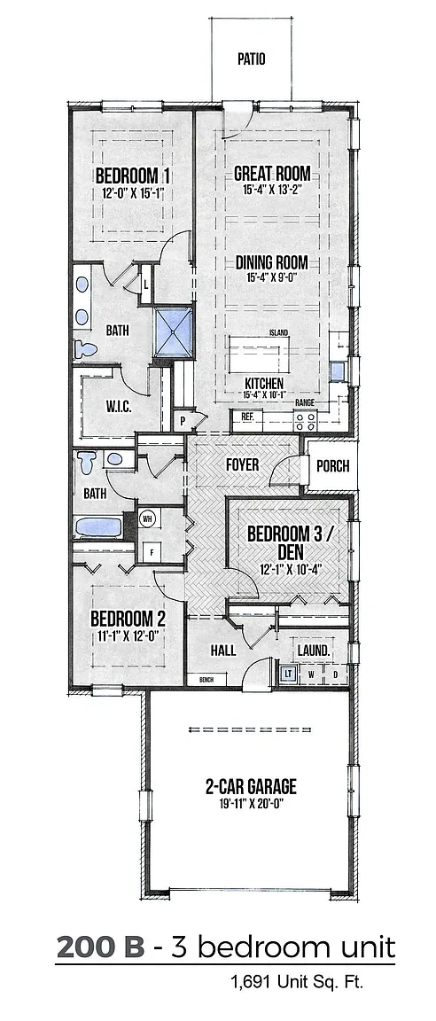 The Noble – Floor plan