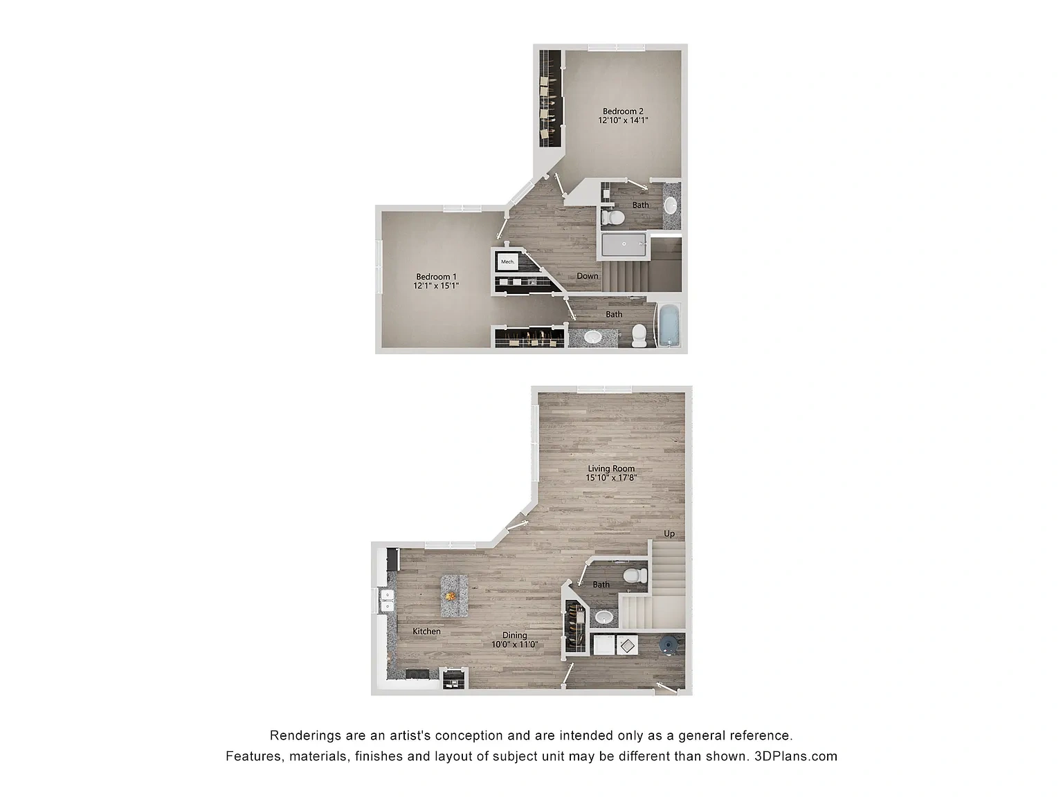 The Quarry Apartments – Floor plan