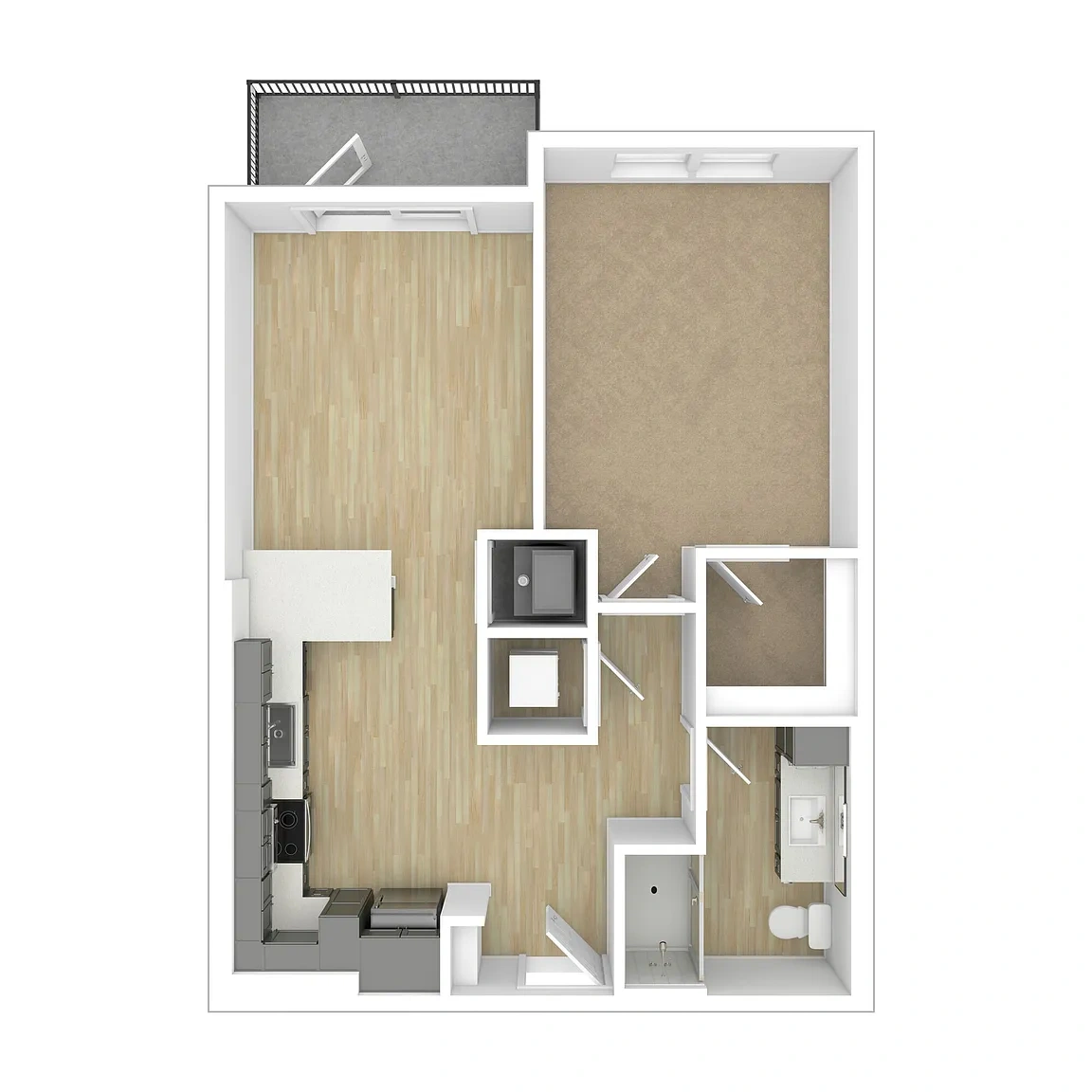 The Everly at Rouzan – Floor plan