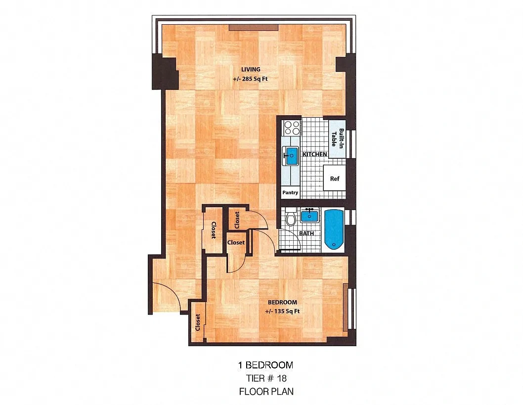 Carillon House – Floor plan