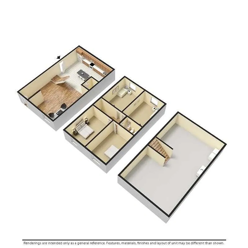 Chesapeake Pointe Townhouses – 4 Bedroom Townhomes