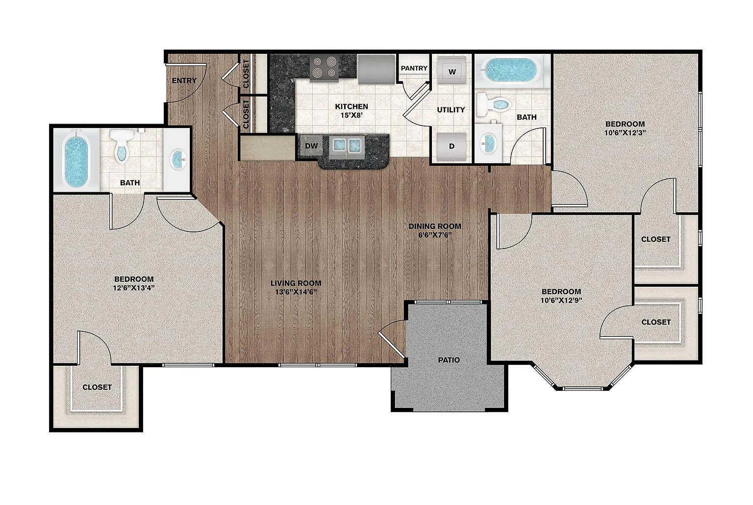 Flats on Chapel – Floor plan