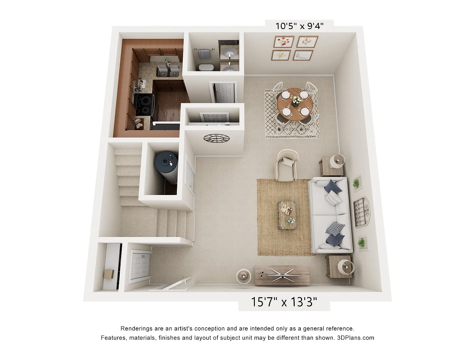 The Landing Townhomes – Floor plan