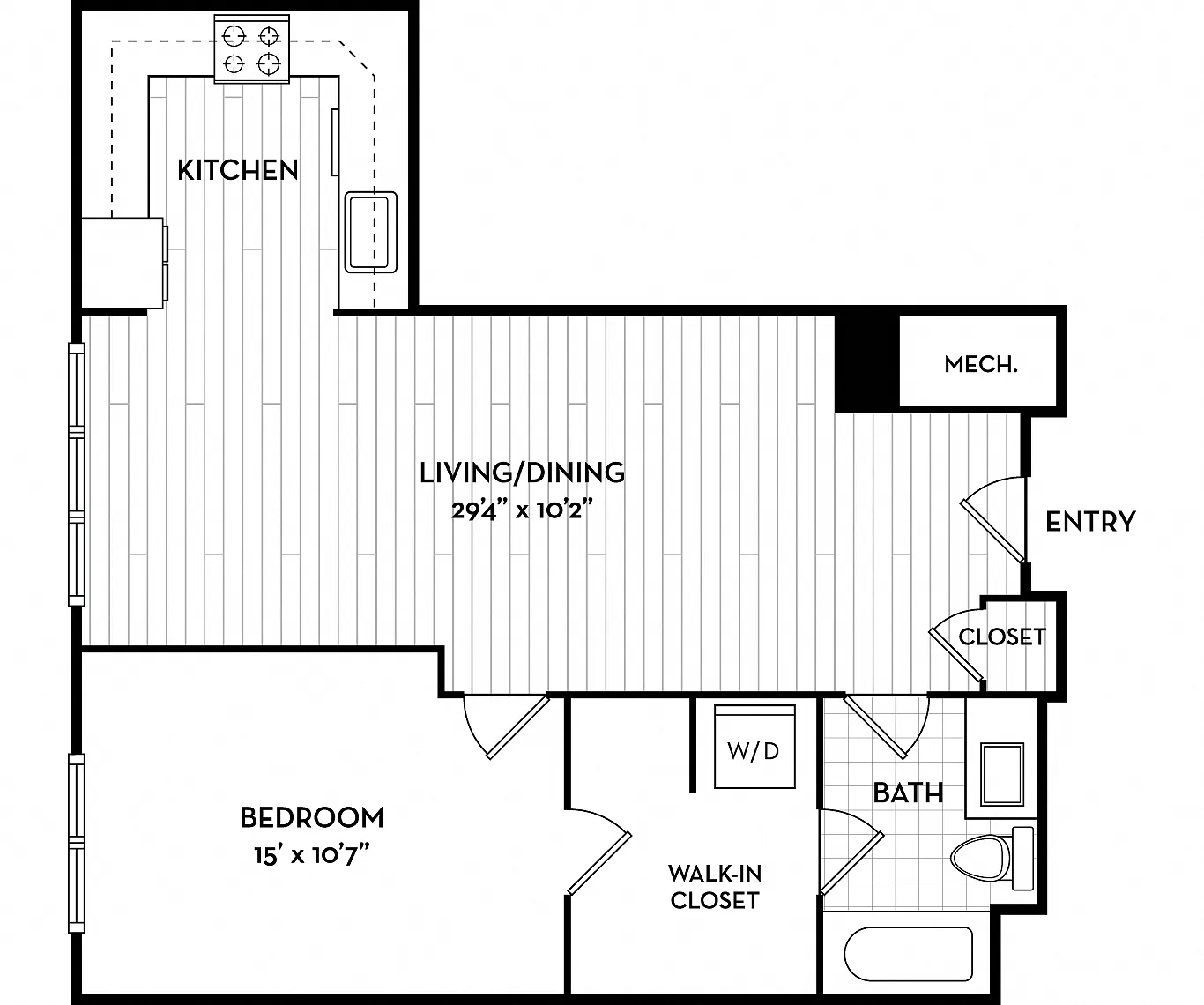 Malden Square Apartments – Floor plan