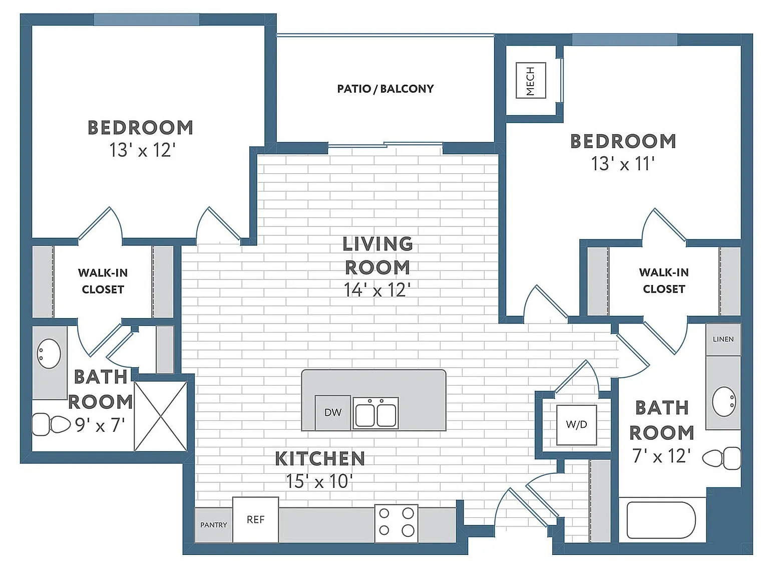 22 Slate – Floor plan