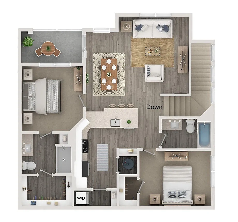 The Heron at River Island – Floor plan