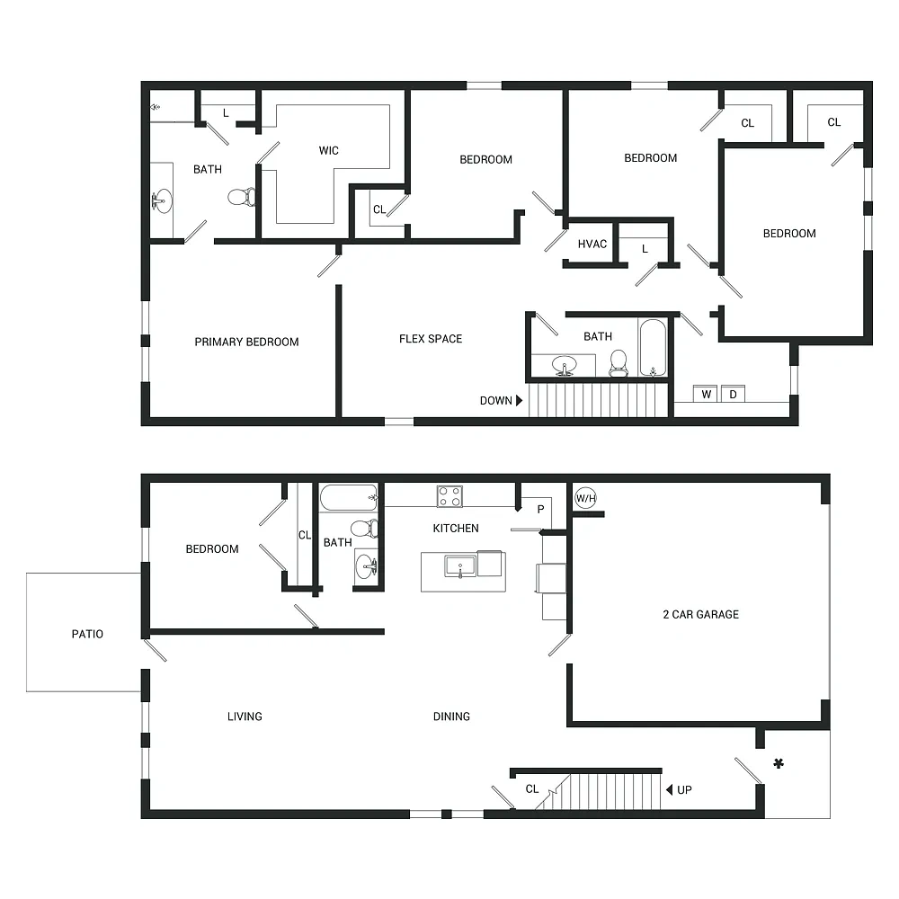Beacon at Ashley River Rental Homes – Floor plan