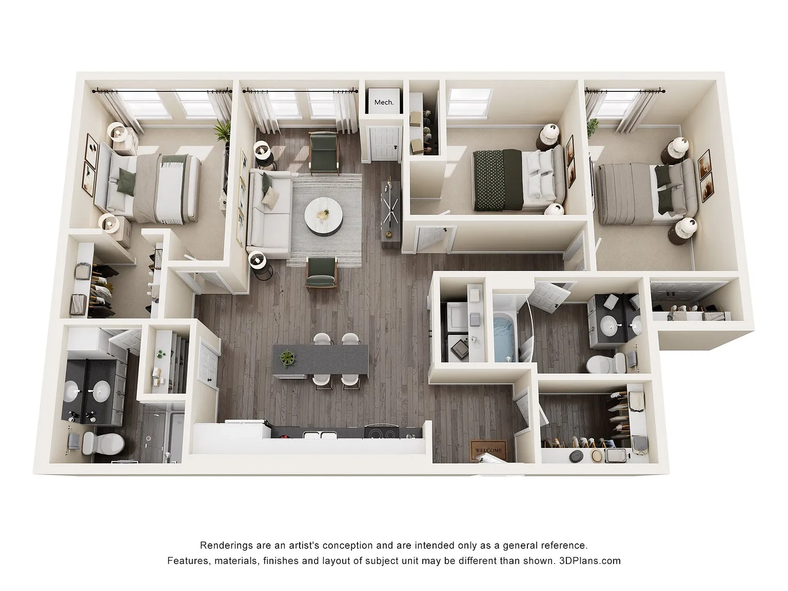 The Avery - Residential – Floor plan