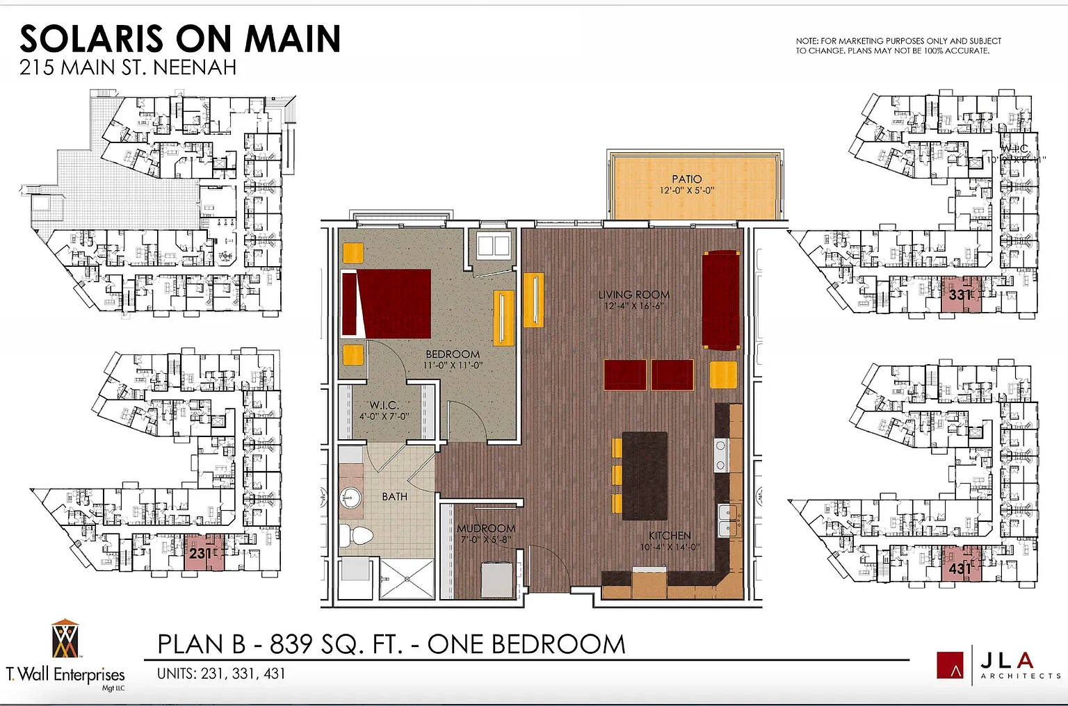 Solaris on Main – Floor plan