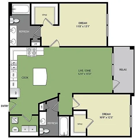 Canopy at Citrus Park – Floor plan