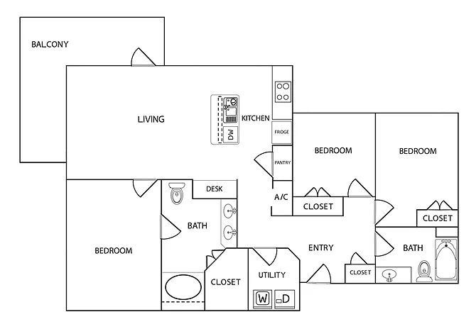 Century Palm Bluff – Floor plan