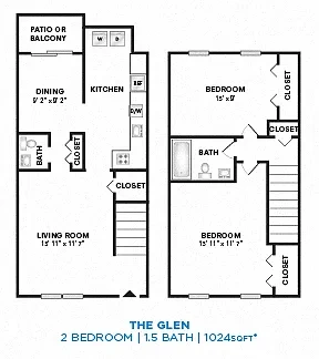 The Glens at Diamond Ridge – Floor plan