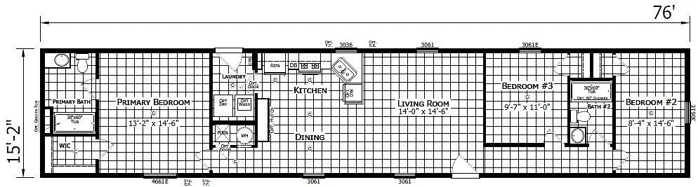 Colonial Oaks – Floor plan