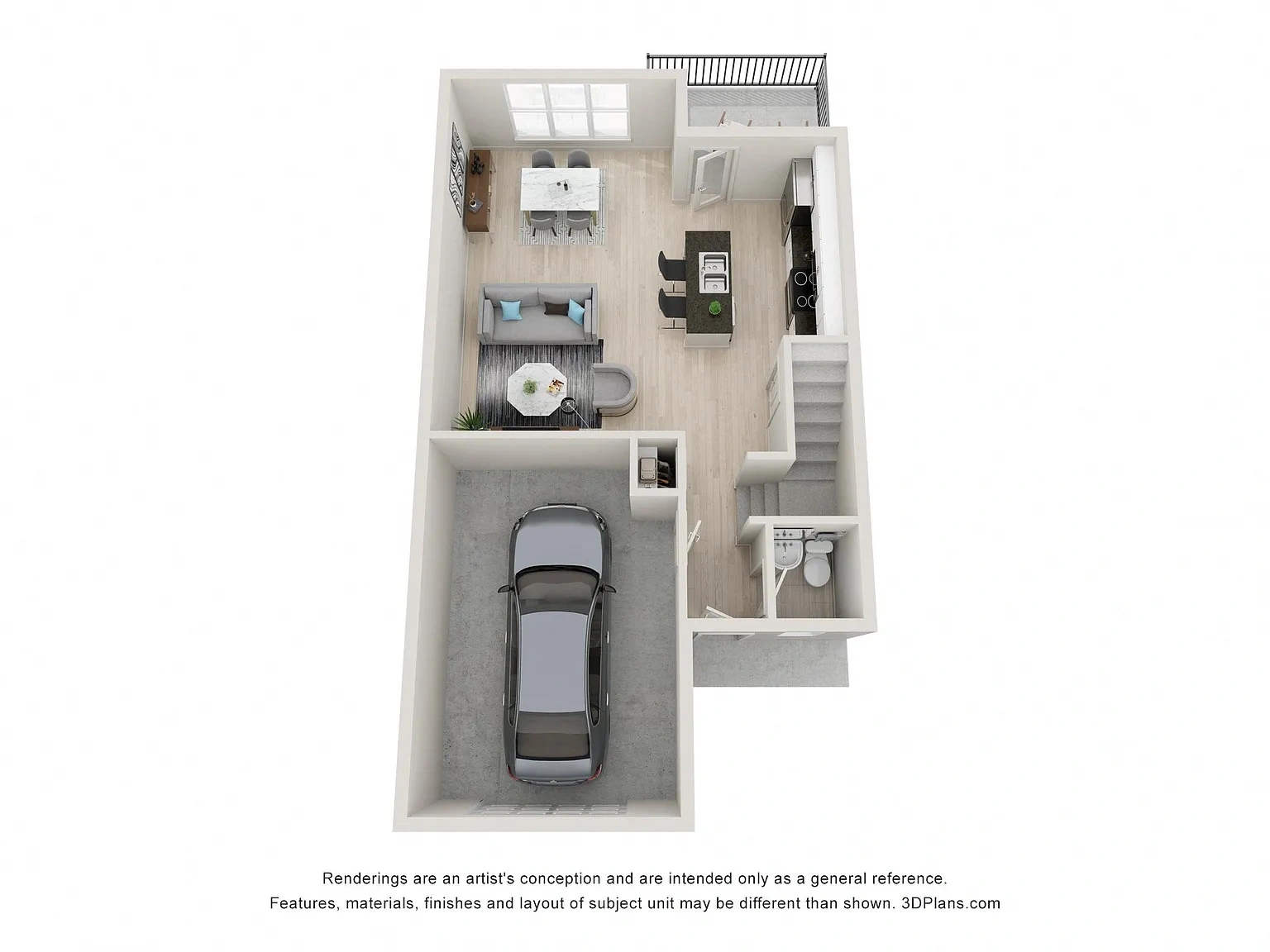 The Strand at Beulah Townhomes – Floor plan