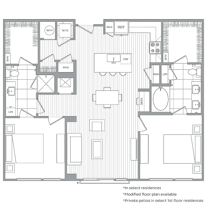 Hanover Colony Place – Floor plan