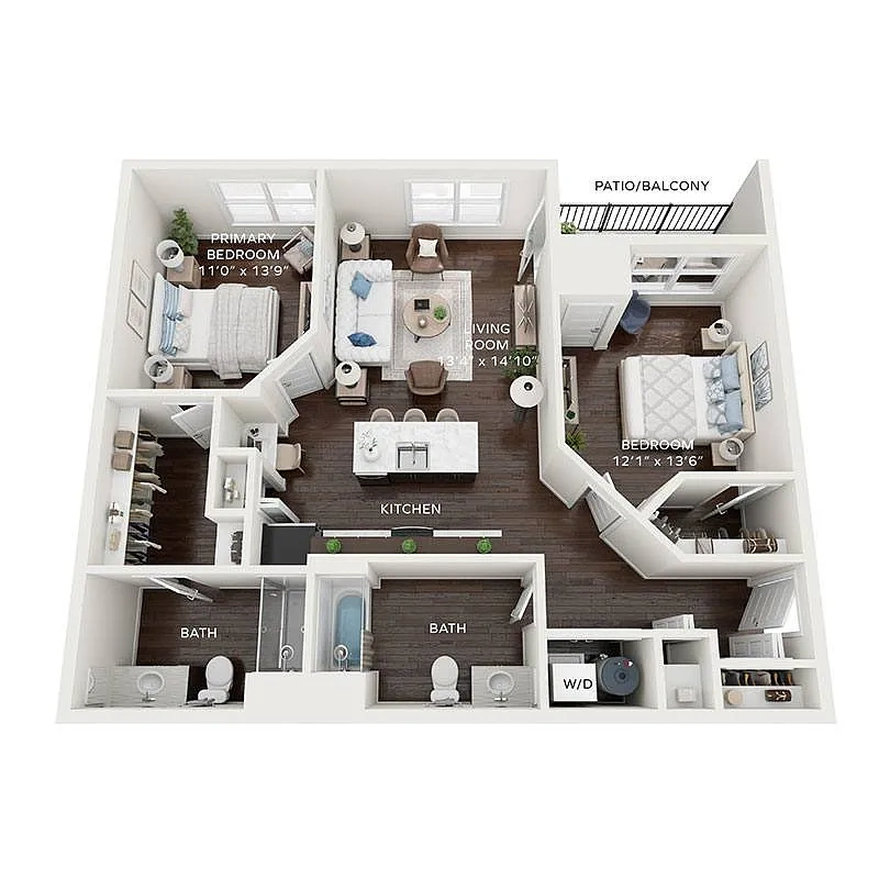 Lincoln Station Rowhomes – Floor plan