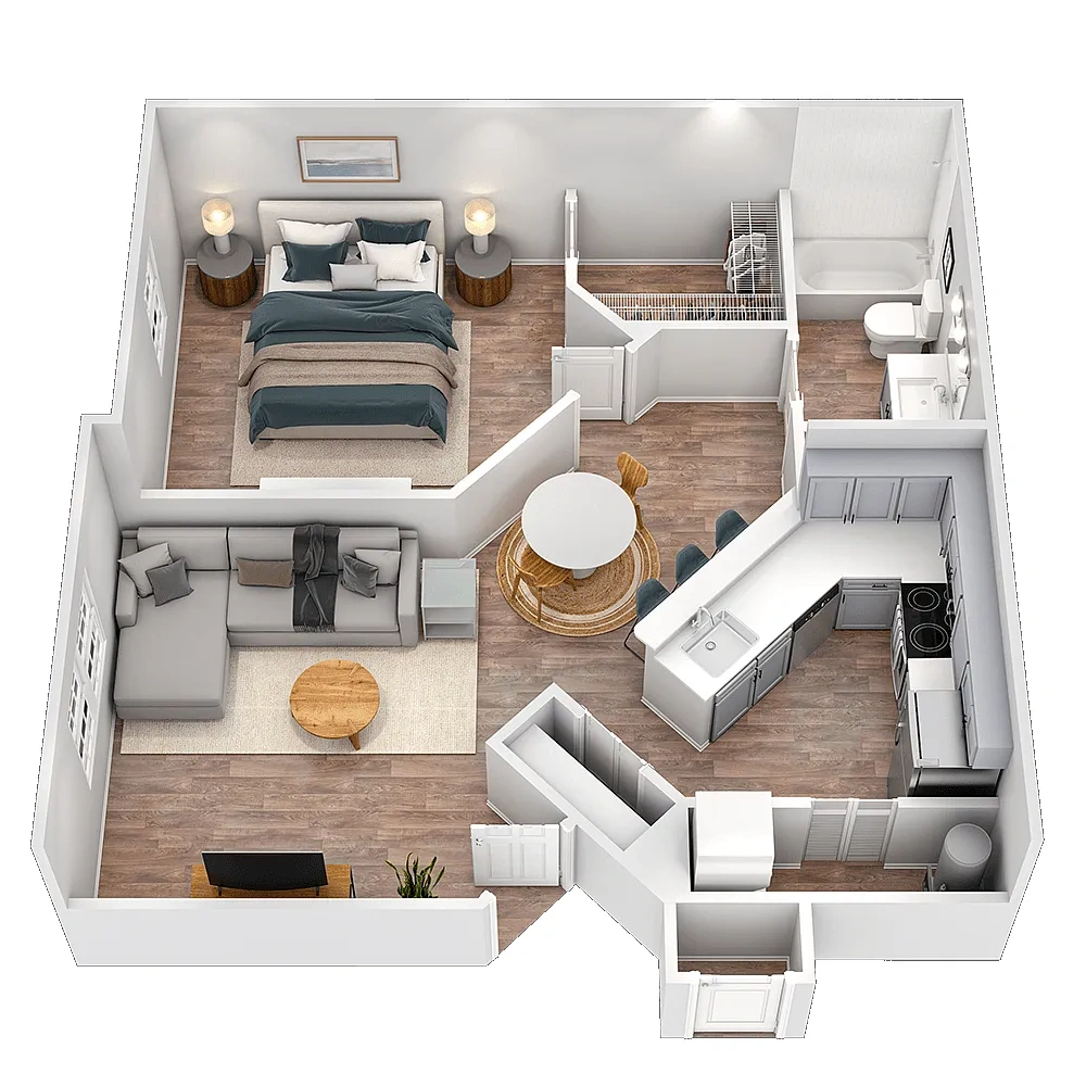 Lakes at North Port Apartments – Floor plan