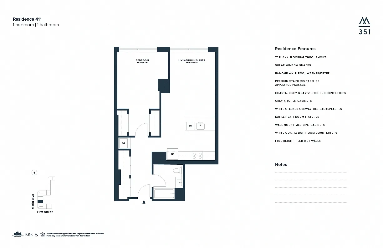 351 Marin – Floor plan