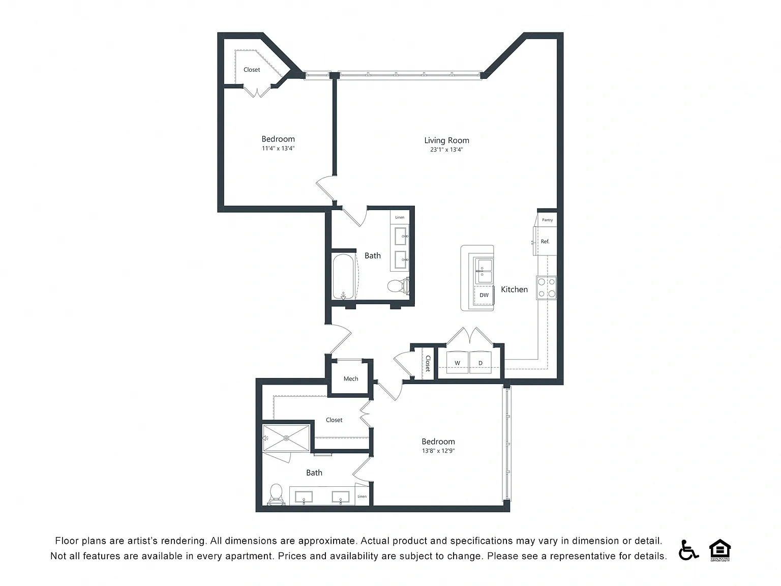 Atlantic on Romney – Floor plan