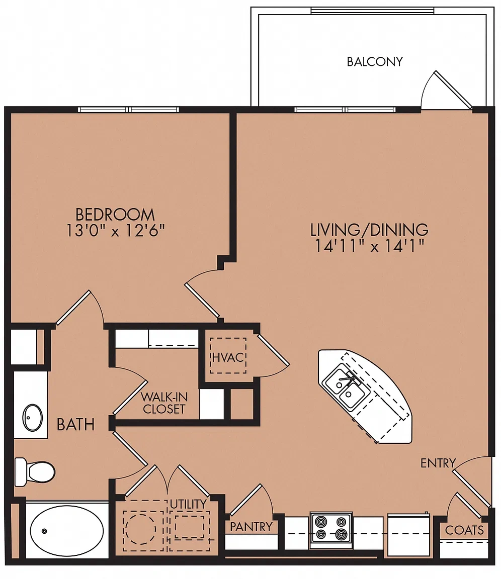 The Legend – Floor plan