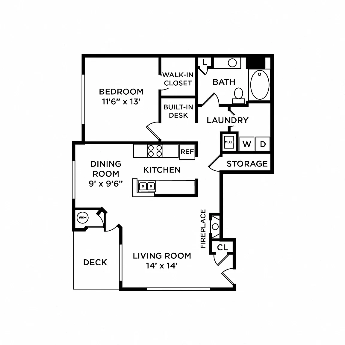 The Preserve at Grande Oaks Apartment Homes – Floor plan