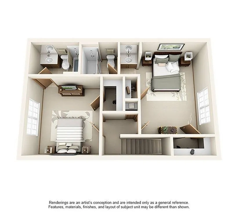 Hilliard Park Apartments – Floor plan
