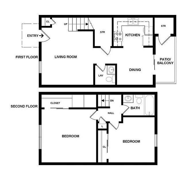 Pleasant Valley Apartments – Floor plan