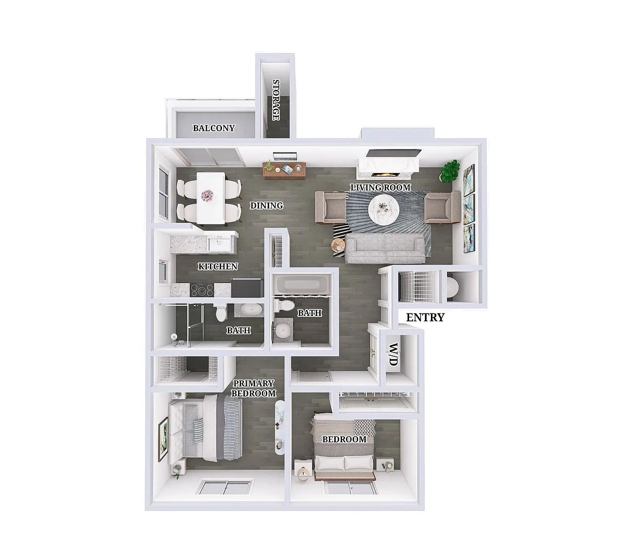 The Beverly Apartment Homes – Floor plan