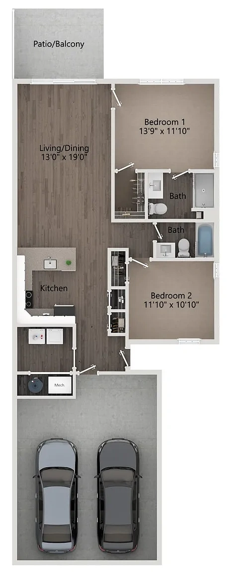 Gardengate Villas – 2 Bedroom