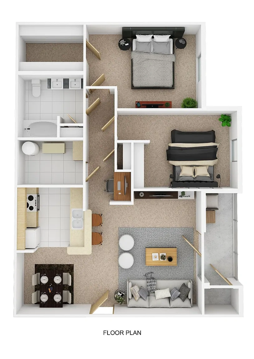 Chantry Village Apartments – The Cherry Blossom