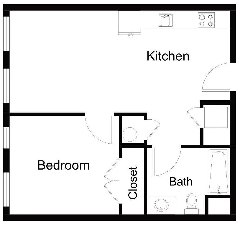 Flats at 125 Broad Street – Floor plan