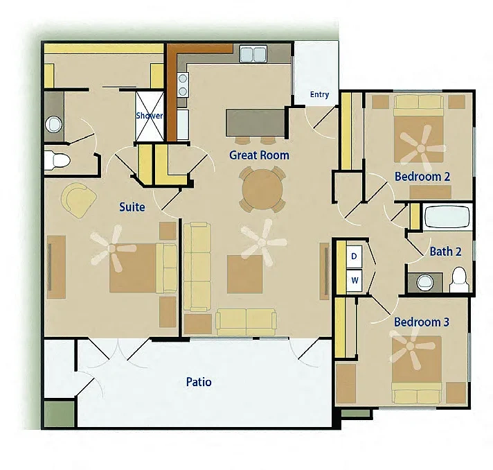 Pima Canyon – Floor plan