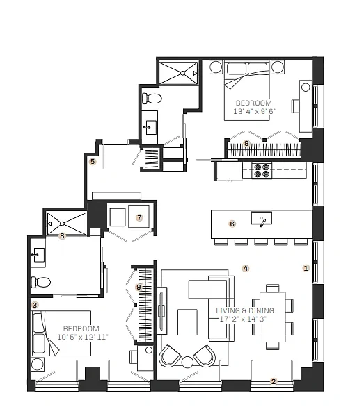 Welleon – Floor plan