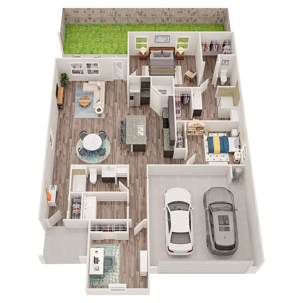 Sara Park Rental Homes – Floor plan