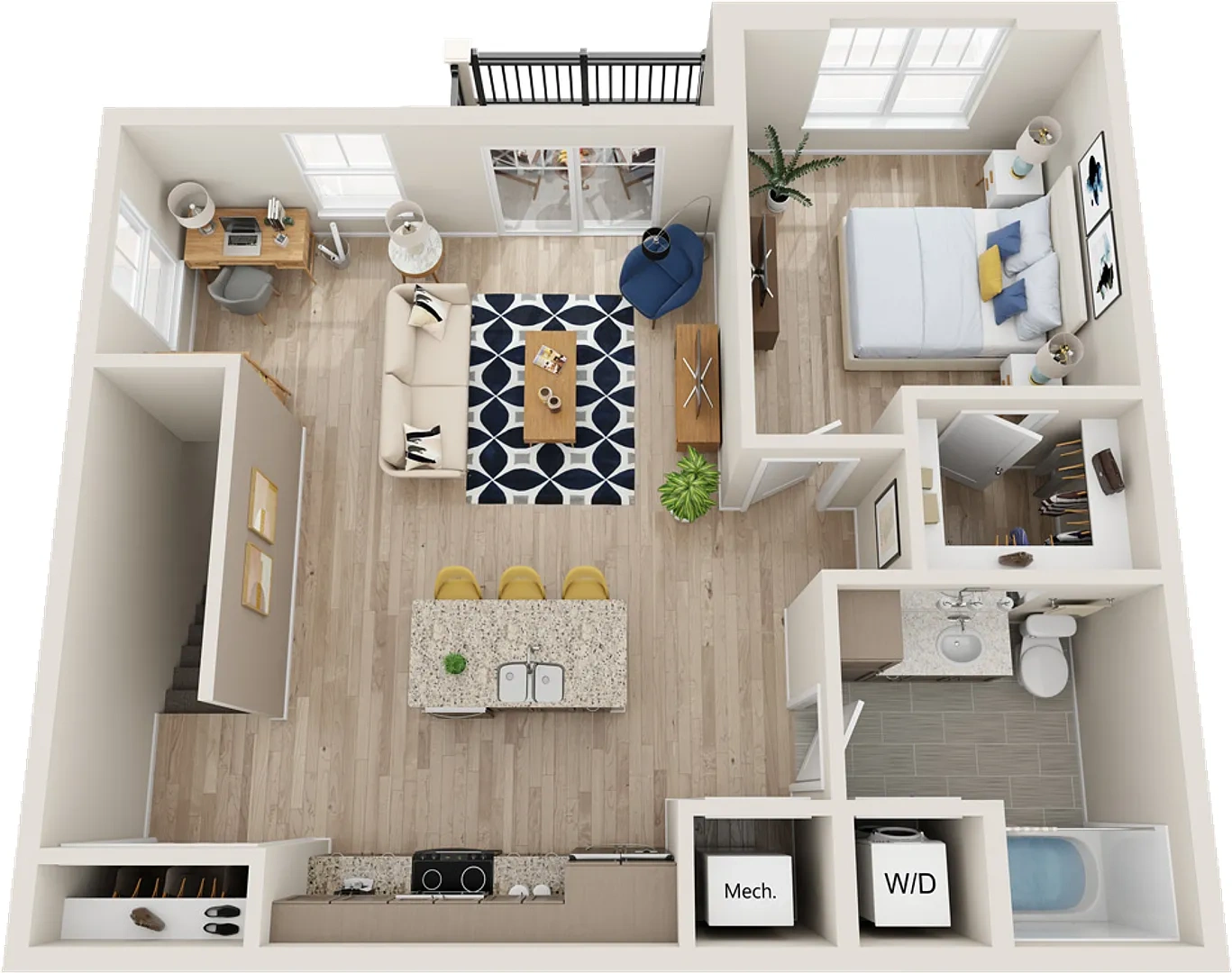 The Oaks of Canopy Hill – Floor plan