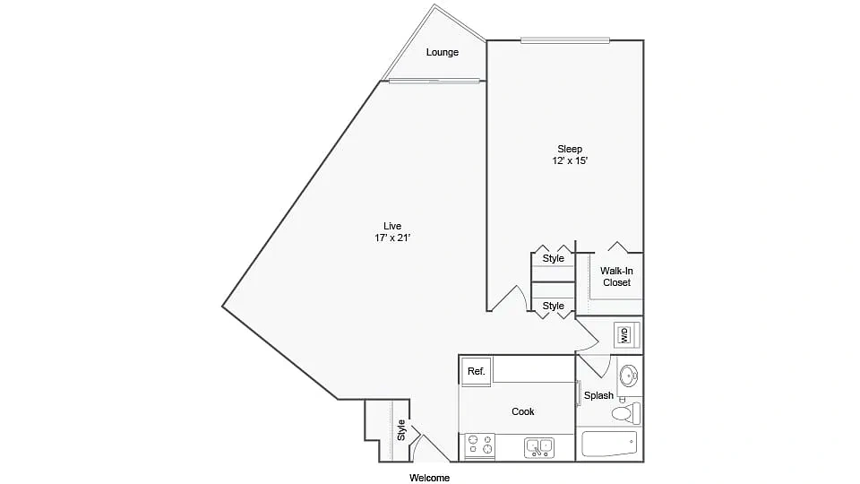 Arrive Silver Spring – Floor plan