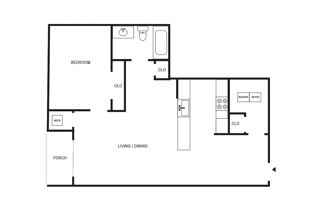 Fallbrook Flats – Floor plan