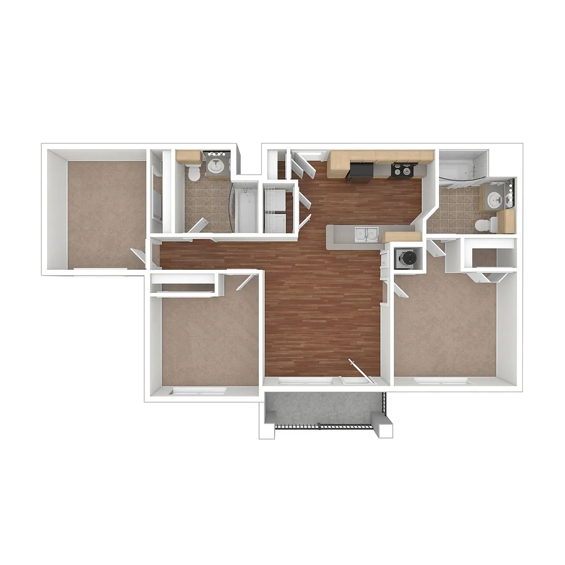 The Arbor at Wayforest – Floor plan