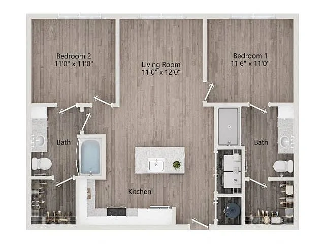 Altera Union City – Floor plan