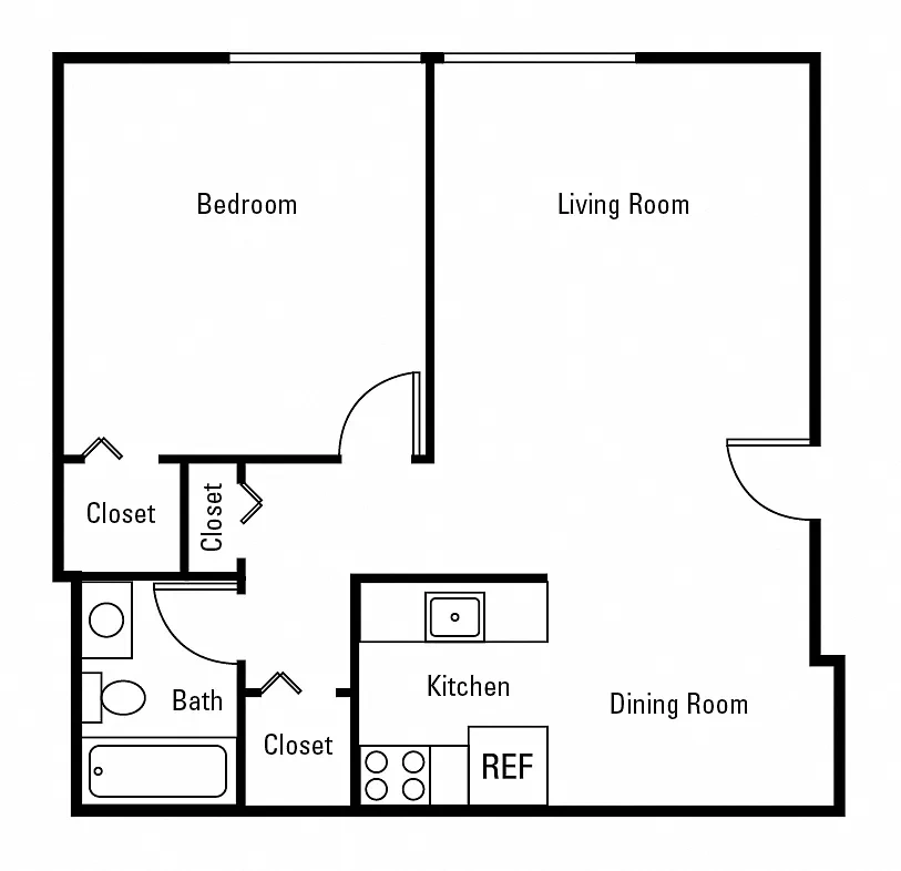 Solon Club Apartment Homes – Floor plan